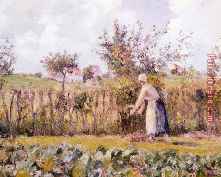 Camille Pissarro In Garden
